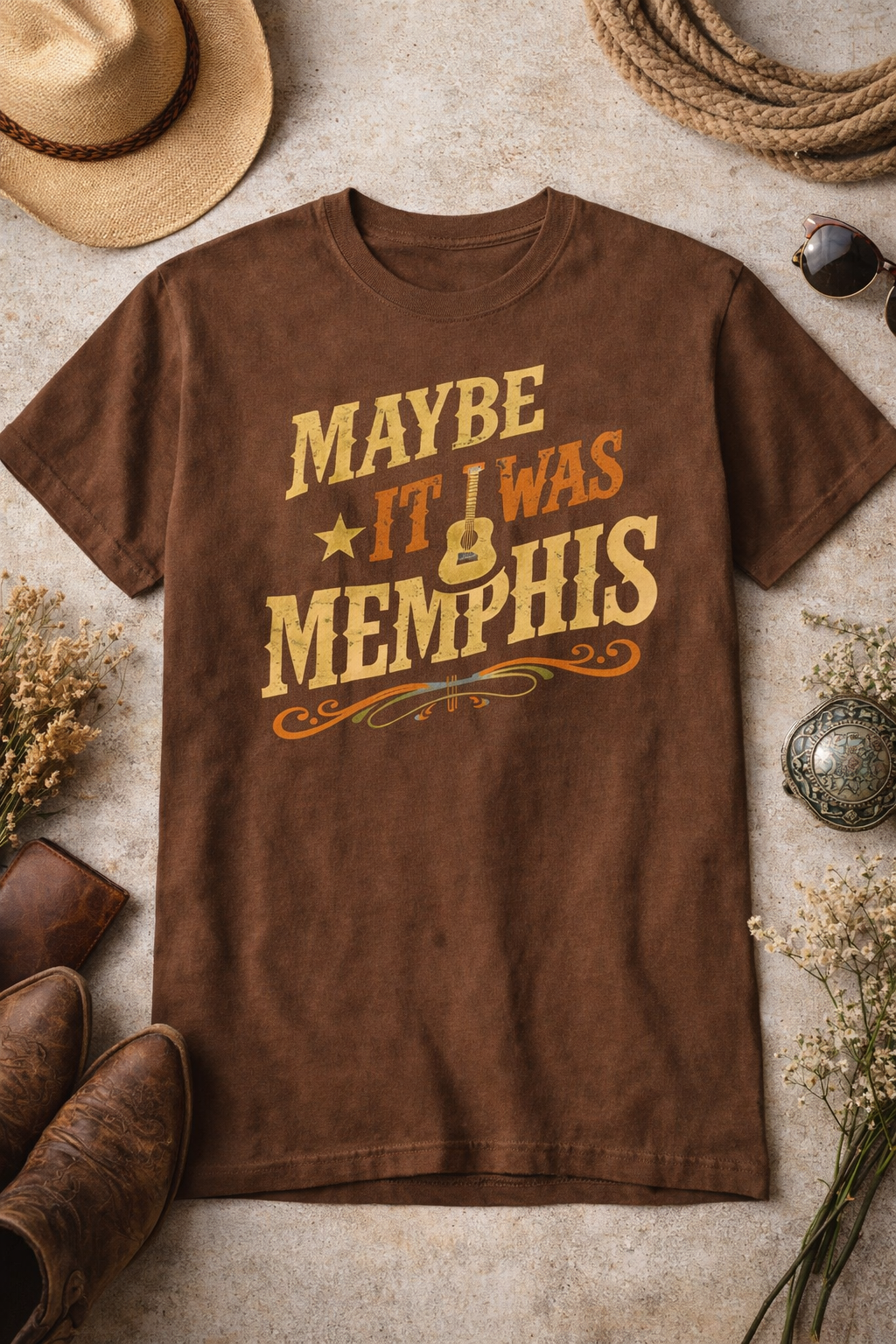 Maybe It Was Memphis Short Sleeve Tee