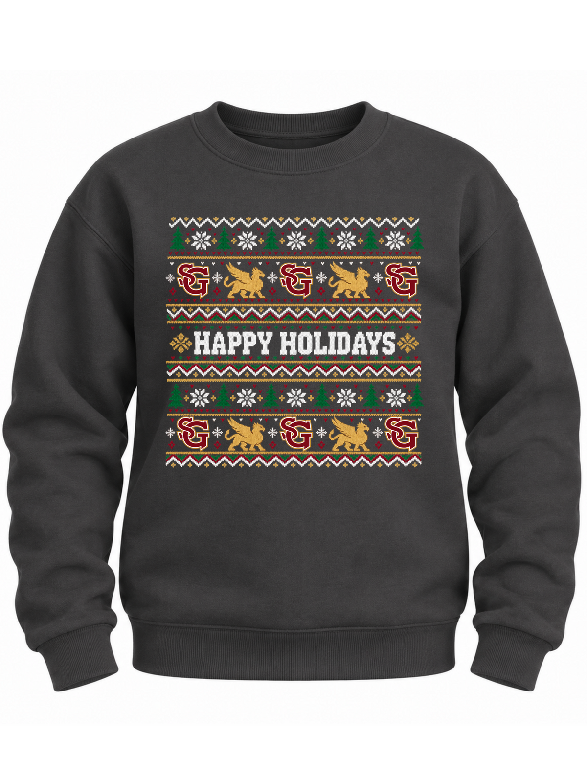 Happy Holiday Crewneck Sweatshirt