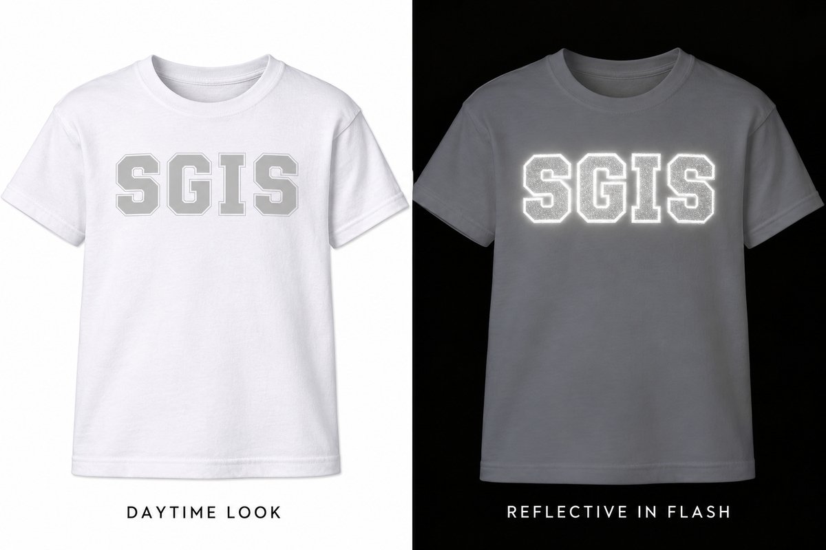 SGIS Reflective Shirt - Gildan Heavy Cotton -  (Youth and Adult Sizes)