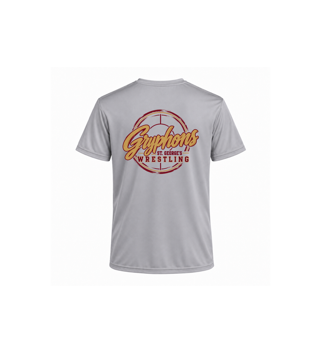 Gryphons Wrestling Performance Tech Shirt