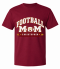Gryphon Football Mom Tee (Customized Name)