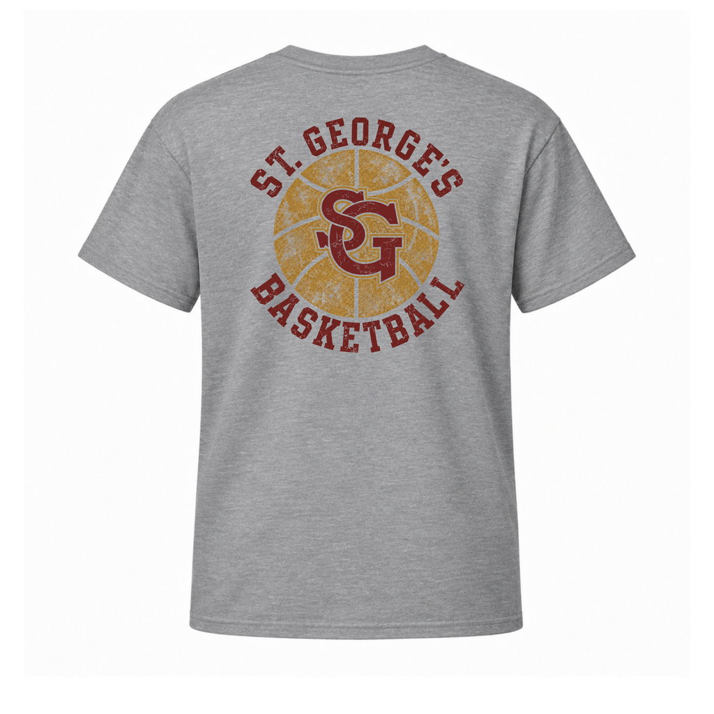 Gryphons Basketball 50/50 Blend  T-Shirt
