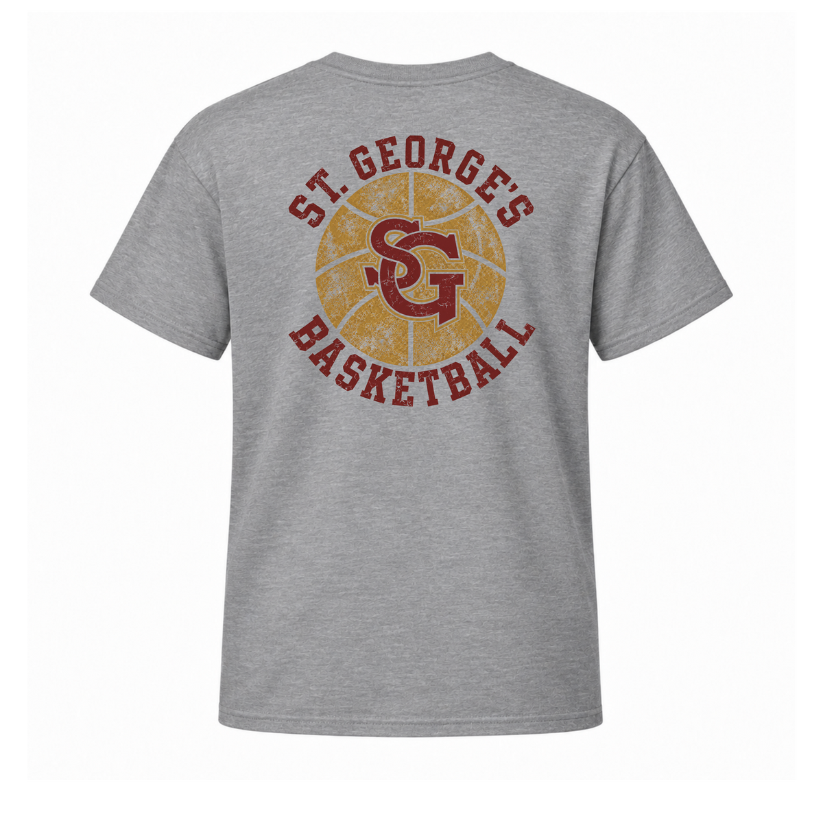 Gryphons Basketball 50/50 Blend  T-Shirt