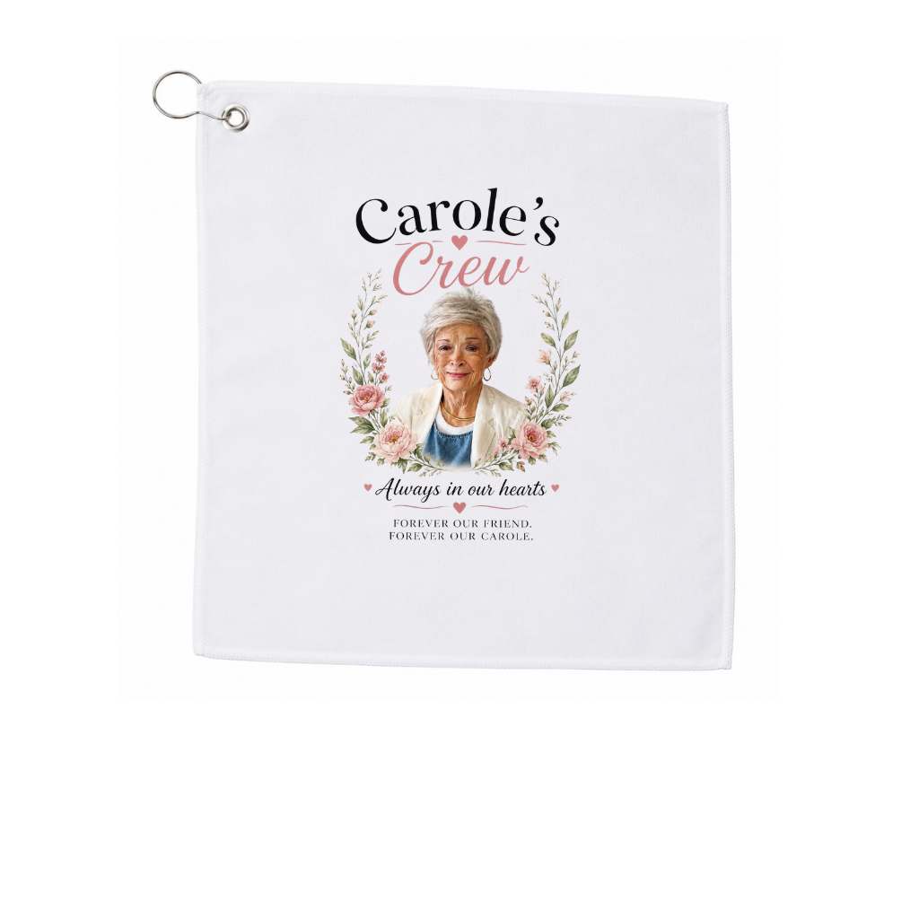 Carole's Crew Golf Towel