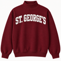 St. George’s Garnet Varsity Mockneck