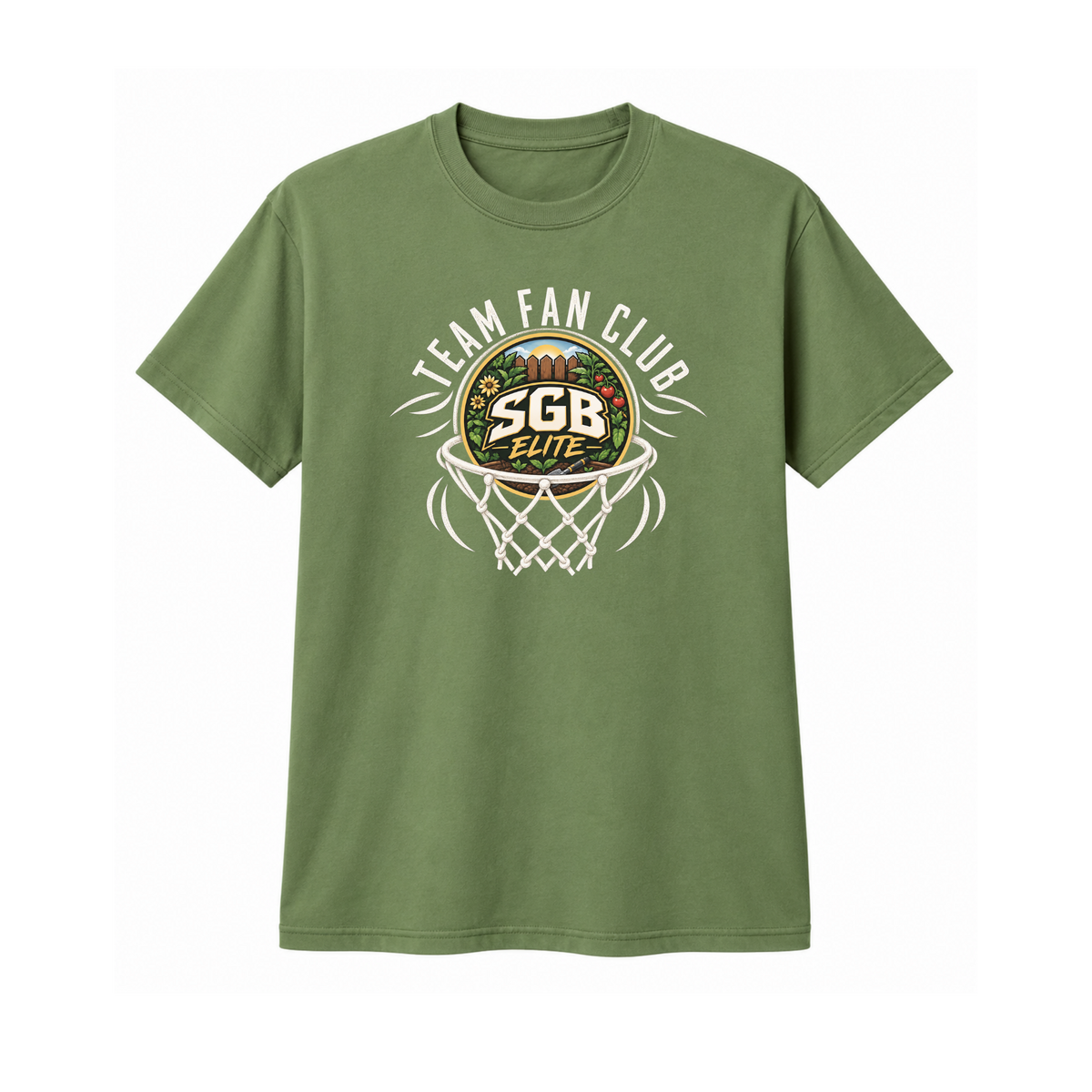 Classic Fan Club Tee Military Green