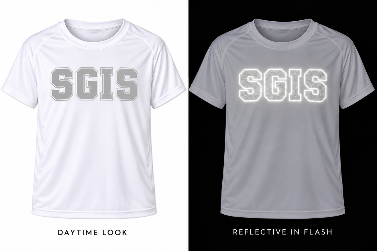 SGIS Reflective Shirt - A4 Performance Tech Shirt-  (Youth and Adult Sizes)