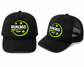 Adult & Kids - Mega Cap - Black/Lime Kids Run365